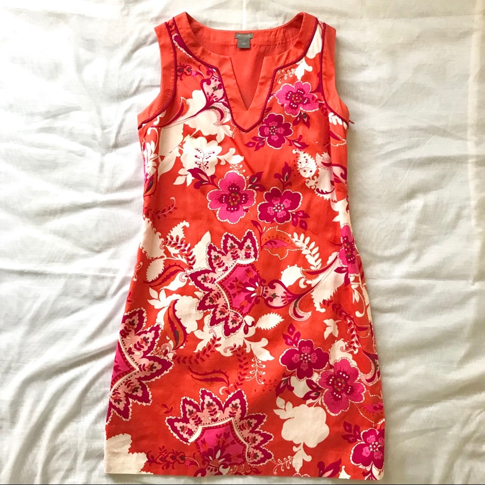 Ann Taylor - 100% Cotton - Shift Dress - Sz 4